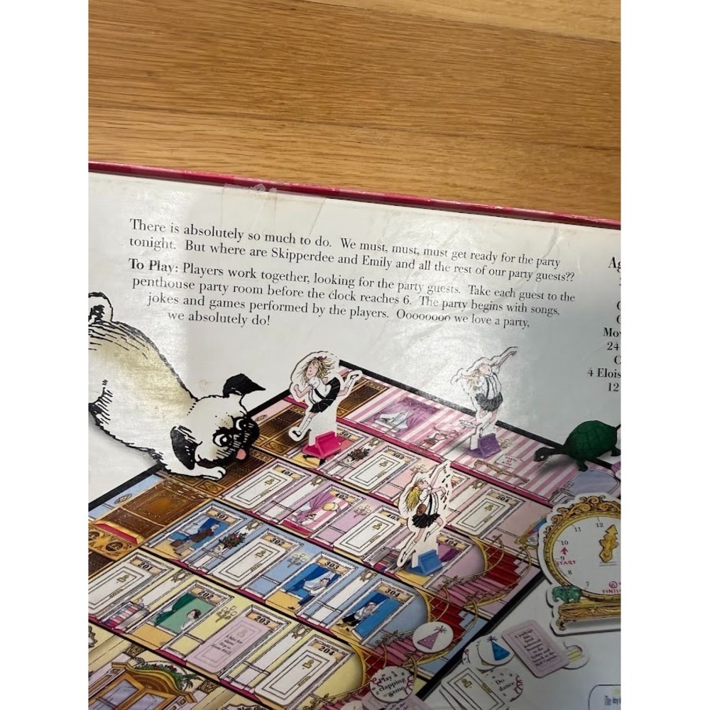 Vintage Eloise Board Game - Briarpatch Edition by Kay Thompson Ages 6 and Up - Picture 7 of 16
